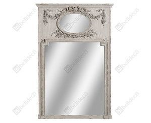 Lustro z ornamentem Grigio 2 Belldeco