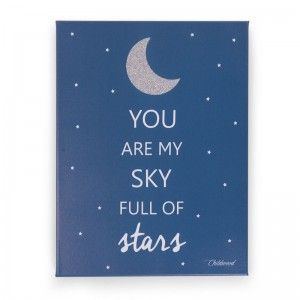 Obrazek Star granatowy 30x40 cm