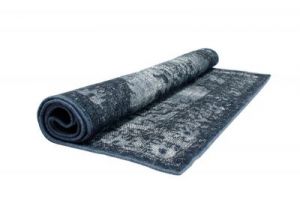 HK Living Dywan barwiony niebiesko-szary, 95x175cm TAP0826