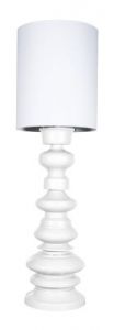 HK Living Lampa podłogowa 'Loft' biała VAA1037