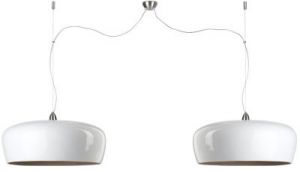 It's About RoMi Hanging lamp bamboo Hanoi double round dia.60xh.25cm/2-shades hanging system, w