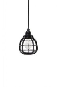 HK Living Lampa LAB czarna wisząca VAA1042P