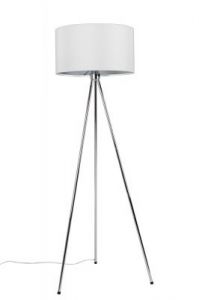 White Label Living Lampa podłogowa NEW TWIST biała 5100044