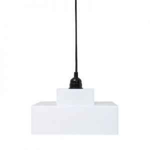 HK Living Lampa wisząca PLEXI LOUNGE biała VAA1077