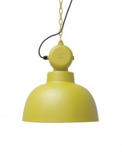 HK Living Lampa wisząca FACTORY M żółty mat VAA4026