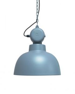 HK Living Lampa wisząca FACTORY M niebieski mat VAA4027