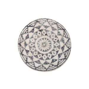 HK Living Okrągła mata łazienkowa 80 cm TAP0852