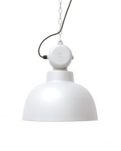 HK Living Lampa wisząca FACTORY M biały mat VAA4025