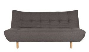 White Label Living Sofa NYAMAN ciemnoszara 3200036