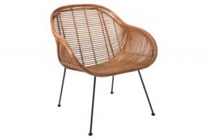 HK Living Krzesło rattanowe RAT0035