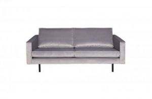 Be Pure Sofa RODEO 2,5-osobowa aksamitna jasnoszara 800542-L