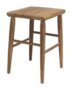 HK Living Stołek retro naturalny HAP6112