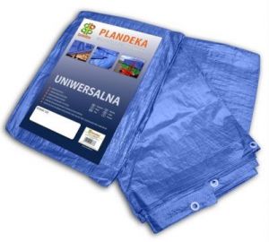Plandeka wzmacniana BLUE 4 x 5m 60g