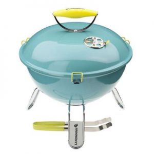 Landmann Grill Węglowy Kulisty Piccolino Turkus 31375