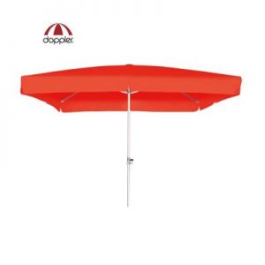 Doppler Parasol Ogrodowy Profiline Alu Expert Teleskop Czerwony 350x350cm ?DARMOWA DOSTAWA?