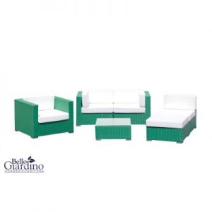 Bello Giardino Zestaw Mebli Ogrodowych Discreto Zielony ZO.006.001.Z ?DARMOWA DOSTAWA?
