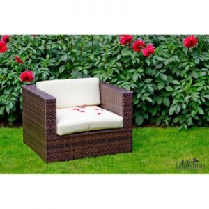 Bello Giardino Fotel Ogrodowy Ciemny Brąz FO.001.103 ?DARMOWA DOSTAWA?