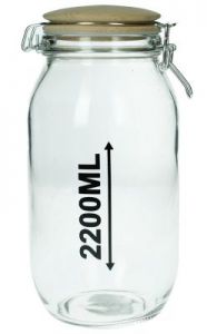 SŁÓJ, POJEMNIK KUCHENNY - 2200ML