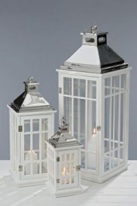 LAMPION BIAŁY DUŻY