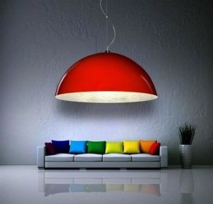 LAMPA LUMINATO 120 CZERWONY