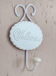 WIESZAK ŚCIENNY "Welcome"