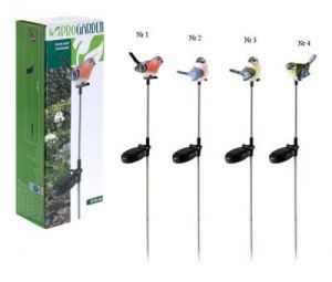 LAMPA SOLARNA DO OGRODU LED PTASZEK