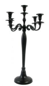 ŚWIECZNIK 5 RAMIENNY WYSOKOŚC 60 CM