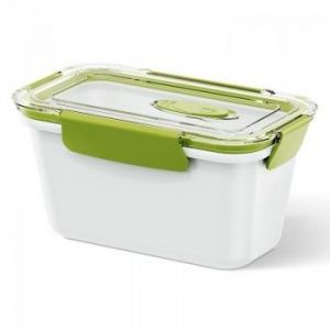 Lunchbox wysoki 0,9 L (biało-zielony) Bento Box