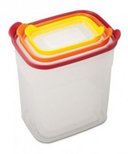 JJ - Zestaw pojemników NEST STORAGE 3, kolorowy