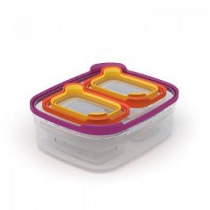 JJ - Zestaw pojemników NEST STORAGE 5, kolorowy
