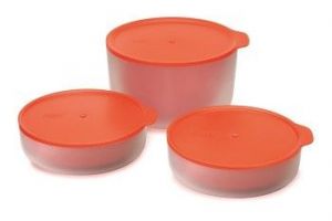 JJ - Zestaw 3 naczyń do kuchenki mikrofalowej