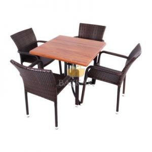 Bazkar Zestaw Mebli Ogrodowych Fabio/Modena BA00387 Teak
