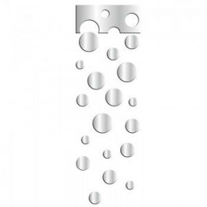 Lustro dekoracyjne WHEELS SET plexi