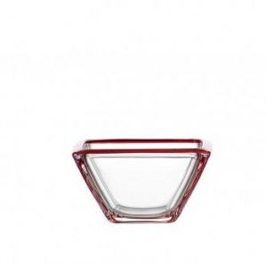LO - Miska 12,5cm CORNER czerwona