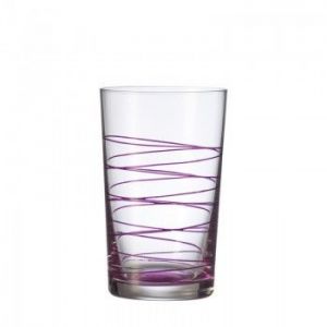 LO - Szklanka 0,36l fioletowa Spirale