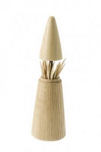 LEGNO - Podajnik na wykałaczki, ciemny