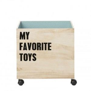 Skrzynia na kółkach "My favorite toys" Bloomingville