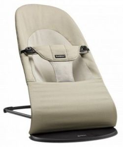 BABYBJORN - leżaczek BALANCE SOFT - Khaki / Beżowy