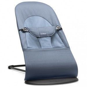 BABYBJORN - leżaczek BALANCE SOFT - Niebieski