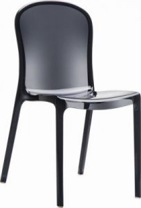 Krzesło Uma Black transparent