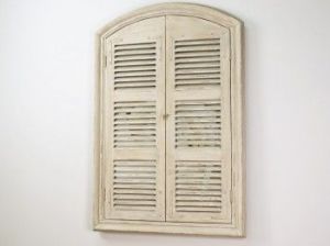 Lustro wiszące Window 80x120 szary przec