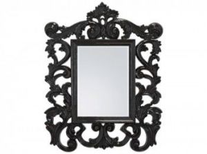 Lustro wiszące King 87x112 czarny