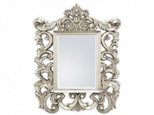 Lustro wiszące King 87x112 srebrny