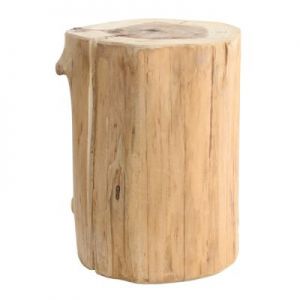 HK Living Drewniany stołek pieniek - HK Living MSK3001