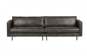 Be Pure Sofa RODEO 3-osobowa czarna - Be Pure 800576-Z