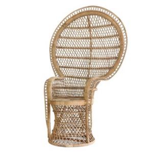 HK Living Rattanowe krzesło PAW - HK Living MZM4006