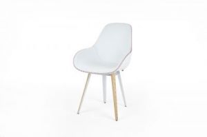 Kubikoff Krzesło SLICE DIMPLE POP eko-skóra SLICEDIMPLEPOP-ECO